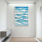 3D-Textured Art | Tiny Wave Surfers