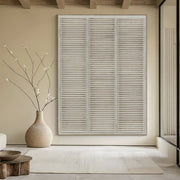 3D-Textured Art | Linear Striped Relief