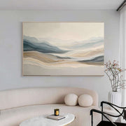3D-Textured Art | Soft Layered Peaks