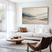 3D-Textured Art | Soft Layered Peaks
