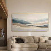 3D-Textured Art | Soft Layered Peaks