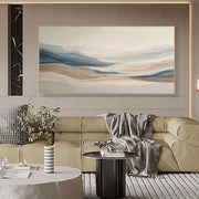 3D-Textured Art | Soft Layered Peaks