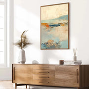 Abstract Art | Muted Horizon Wash