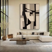 Abstract Art | Neutral Block Flow