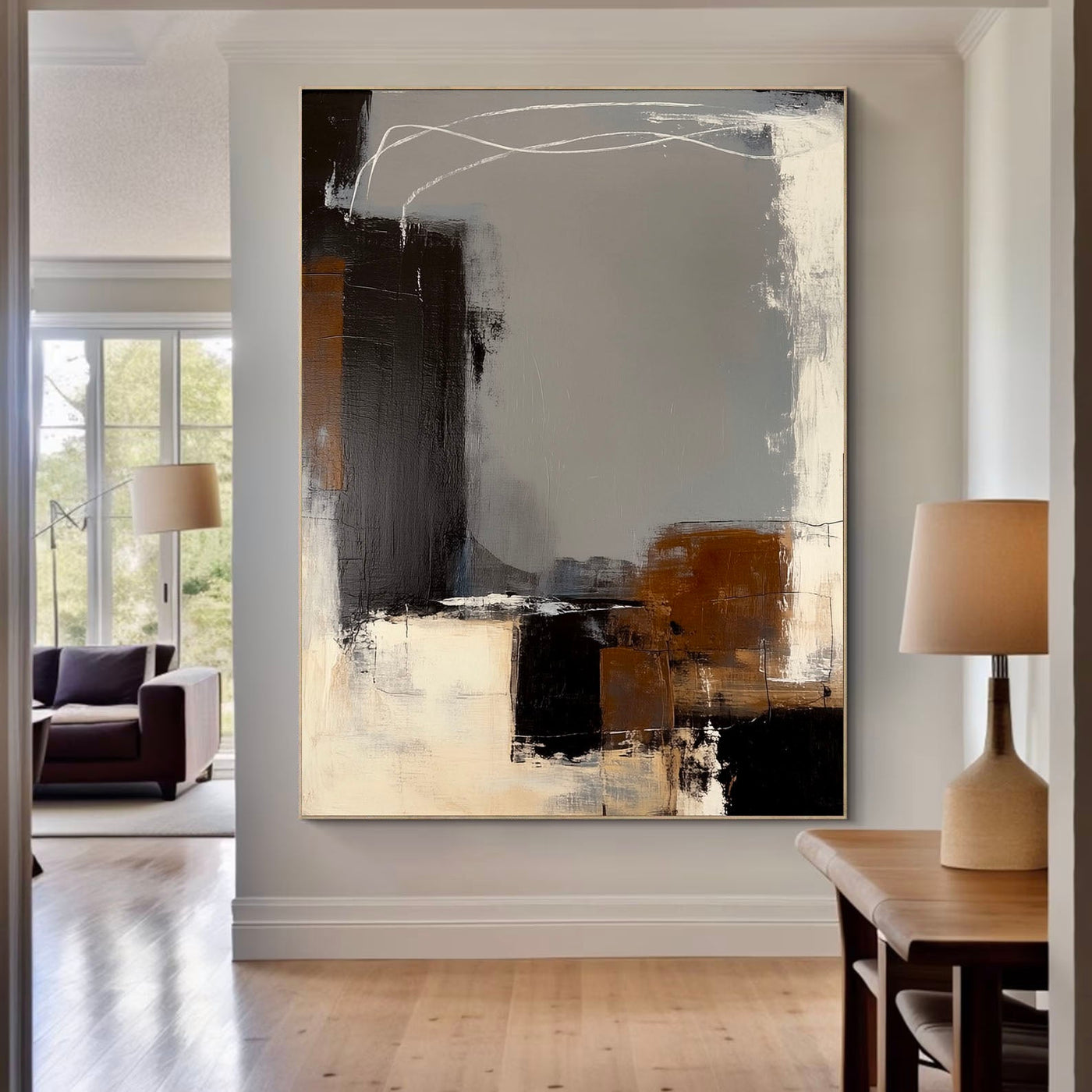 Abstract Art | Neutral Line Balance
