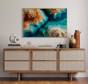 3D-Textured Art | Strata Canyon Relief