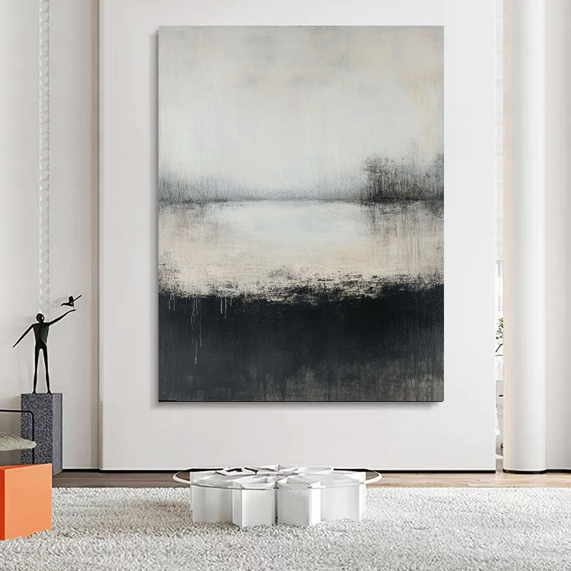 Wabi-Sabi Art | Misty Waterscape Hush