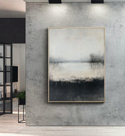 Wabi-Sabi Art | Misty Waterscape Hush
