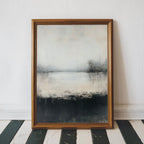 Wabi-Sabi Art | Misty Waterscape Hush