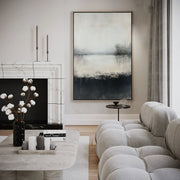 Wabi-Sabi Art | Misty Waterscape Hush
