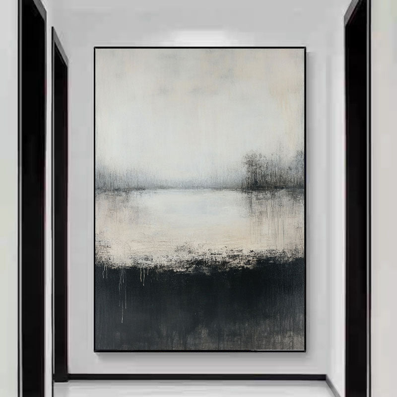 Wabi-Sabi Art | Misty Waterscape Hush