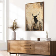 Wabi-Sabi Art | Rustic Silhouette Stillness