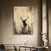 Wabi-Sabi Art | Rustic Silhouette Stillness