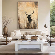 Wabi-Sabi Art | Rustic Silhouette Stillness