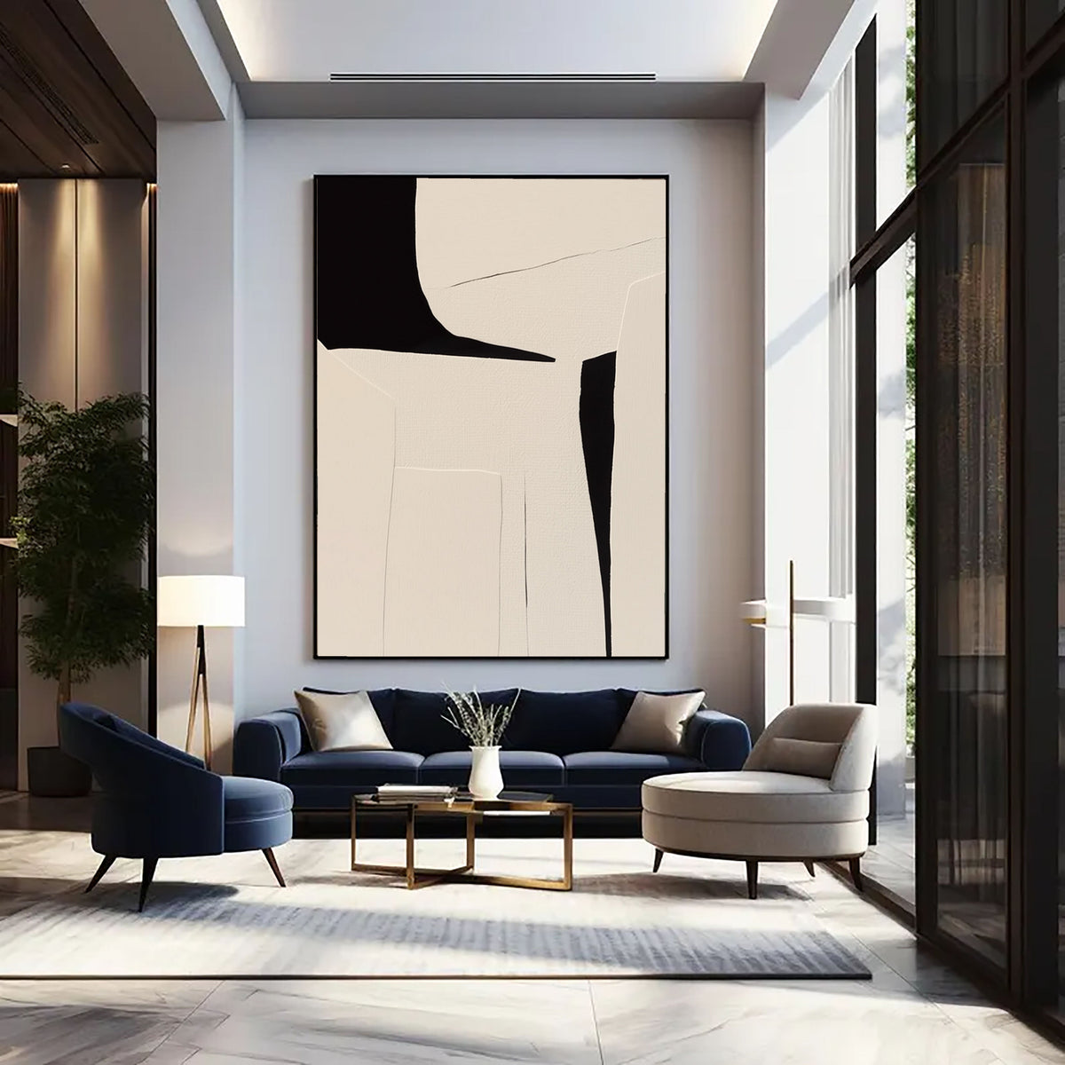 Abstract Art | Minimal Shape Balance