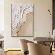 3D-Textured Art | Coastal Foam Relief