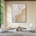 3D-Textured Art | Coastal Foam Relief