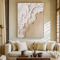 3D-Textured Art | Coastal Foam Relief