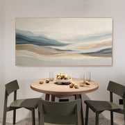 3D-Textured Art | Soft Layered Peaks