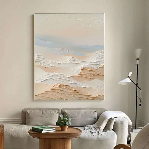 3D-Textured Art | Desert Dune Relief