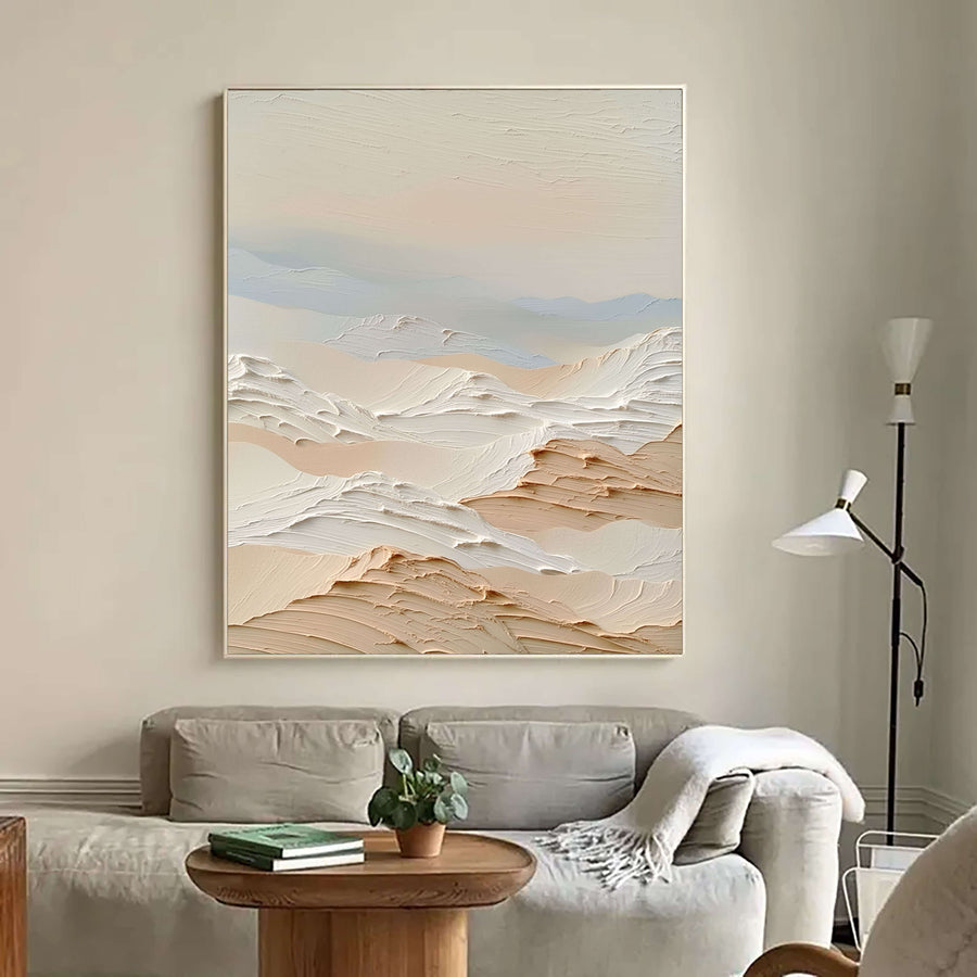 3D-Textured Art | Desert Dune Relief