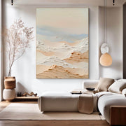 3D-Textured Art | Desert Dune Relief