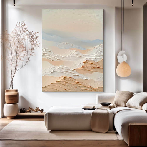 3D-Textured Art | Desert Dune Relief