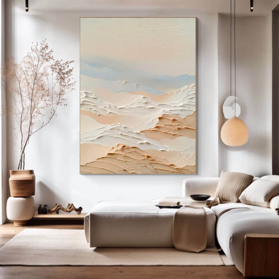 3D-Textured Art | Desert Dune Relief
