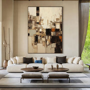 3D-Textured Art | Urban Mosaic Relief