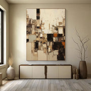 3D-Textured Art | Urban Mosaic Relief