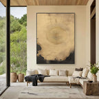 Wabi-Sabi Art | Weathered Concentric Rings