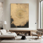 Wabi-Sabi Art | Weathered Concentric Rings