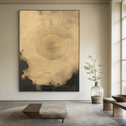 Wabi-Sabi Art | Weathered Concentric Rings
