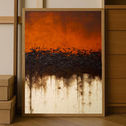 3D-Textured Art | Rustic Earth Horizon
