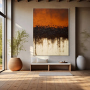 3D-Textured Art | Rustic Earth Horizon