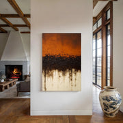 3D-Textured Art | Rustic Earth Horizon