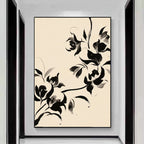 Abstract Art | Elegant Ink Blossoms