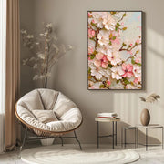 3D-Textured Art | Cherry Blossom Relief