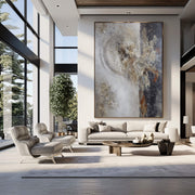 Wabi-Sabi Art | Weathered Circle Divide