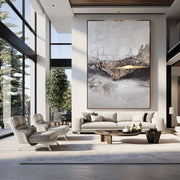 Wabi-Sabi Art | Cracked Gold Accent