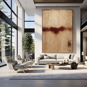 Wabi-Sabi Art | Cracked Earth Stain