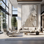 Wabi-Sabi Art | Weathered Plaster Edge