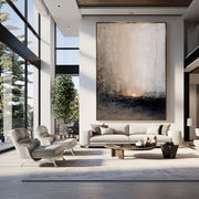 Wabi-Sabi Art | Faded Horizon Glow