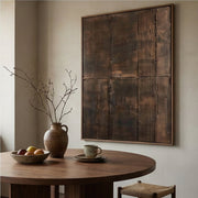 Wabi-Sabi Art | Textured Grid