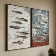 Wabi-Sabi Art | FISH Aqua Duet