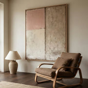 Wabi-Sabi Art | Pink Earth Layers