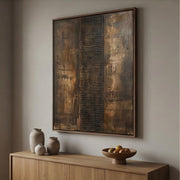 Wabi-Sabi Art | Timber Stripe