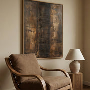 Wabi-Sabi Art | Timber Stripe