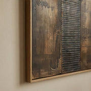 Wabi-Sabi Art | Timber Stripe