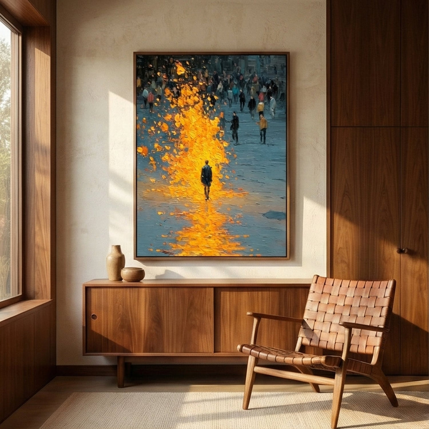 Surreal Art | Soloist in a Golden Tide